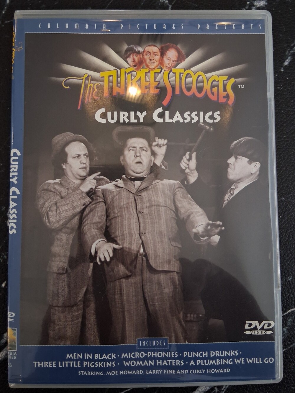 The Three Stooges: Curly Classics DVD (1998 Release) - 6 Classic Shorts